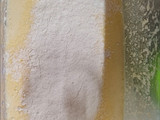 Tarta de manzana con harina de coco