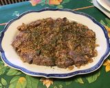 Une image de l'étape 17 de Bœuf juste saisi aux arachides, fruits et gingembre.