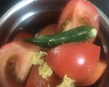 A picture of step 1 of Methi Makai Masala.