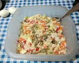 Une image de l'étape 2 de Salade de Riz aux Légumes Croquants 🥗.