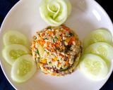 Hình bước làm 4 của món Cơm rang dưa bò keto (Bữa trưa)