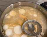 Foto langkah ke 1 dari resep Salmon Head Miso Soup.