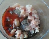 A picture of step 2 of Crispy popcorn chicken.