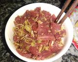 Hình bước làm 1 của món Bún bò xào