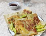 Foto langkah ke 7 dari resep Martabak Telur Teflon (Kulit Lumpia).