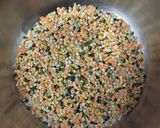 A picture of step 1 of Vaghareli khichdi.