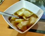 Foto langkah ke 4 dari resep Kembang tahu kuah jahe.