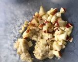 Foto del paso 1 de la receta: Panqueques de avena, manzana y banana 🍎🍌