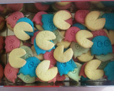 Foto del paso 16 de la receta: Galletas de colores (cookies pacman / galletitas comecocos) 😋