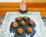 अलसी पिंड खजूर बादाम लड्डू रेसिपी चरण 5 फोटो
