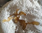 A picture of step 1 of Karari roti.