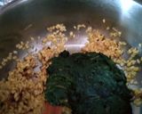A picture of step 4 of Makhni Daal palak dhaba style.