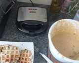 Foto del paso 4 de la receta: Waffles de banana y chocolate (con Wafflera)