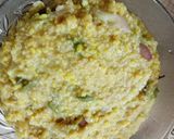 A picture of step 2 of Dalia curd khichdi.