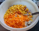 Foto del paso 1 de la receta: Hamburguesas de arroz con vegetales crudos