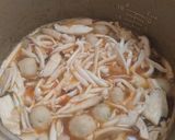 Hình bước làm 5 của món Canh nấm thập cẩm