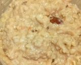 A picture of step 4 of Papaya Oats Healthy Breakfast.