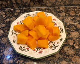 Foto del paso 5 de la receta: Bizcocho de calabaza con cobertura de chocolate