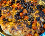 A picture of step 7 of Mediterranean Chicken.