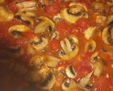 A picture of step 3 of Chicken Carbonara.