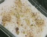 A picture of step 7 of Pista rice kheer.