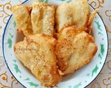 Foto langkah ke 4 dari resep Pisang Goreng Wijen || Kluay Tod.