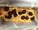 A picture of step 6 of Aunty Eiko's Dark Cherry and Carrot Cake.