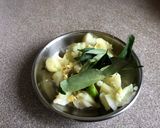 A picture of step 4 of Hariyali Sabudana Khichdi.