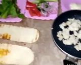 A picture of step 4 of Long bun sandwich.