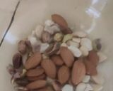 A picture of step 3 of Urad Daal Burfi/ Black Gram Burfi / Adadiyapaak.