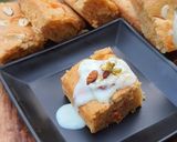 कैरेट केक विद हॉट रबड़ी (Carrot cake with hot rabri recipe in Hindi) रेसिपी चरण 7 फोटो