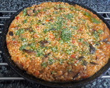 Foto del paso 10 de la receta: Arroz cremoso con conejo y setas #cocinandonuestrasraices