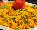 પનીર તવા પુલાવ (paneer tava pulav recipe in gujarati) રેસીપી સ્ટેપ9ફોટો