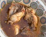 A picture of step 6 of Golden Yam with chicken pepper soup.