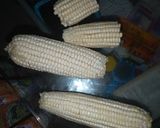 A picture of step 1 of Boiled coconut cream maize.