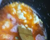 A picture of step 3 of Sooji sheera / rava kesari.