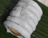 Foto langkah ke 6 dari resep Nagasari Gulung Bunga Telang.
