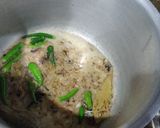 A picture of step 3 of Mutton Pulao.
