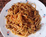 Foto del paso 4 de la receta: Espaguetis con atún y mejillones