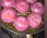 Foto langkah ke 6 dari resep Donat Ubi Ungu Lembut.