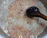 A picture of step 2 of Murgir Laal Jhol.