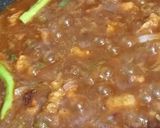 A picture of step 6 of Chicken Chilli.
