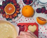 Foto del paso 9 de la receta ¡Bizcochitos ❤️ de Naranja rellenos de mermelada de fresa!