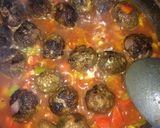A picture of step 8 of Ground Beef Meatballs (Dominican Style).