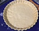 Une image de l'étape 11 de Tarte « toile d'araignée » aux pêches de vigne et crème d'amandes.