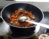A picture of step 1 of Spicy sprouted misal pav.
