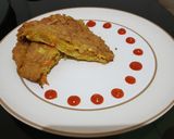 Foto langkah ke 4 dari resep Breakfast Omlet&Lemon.