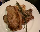 Foto langkah ke 4 dari resep Ribeye steak mushroom sauce (pan fry).