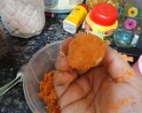 A picture of step 2 of Leftover bread peda coconut ladoo.