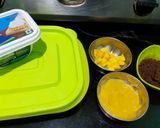 A picture of step 4 of Mango cheesecake parfait.